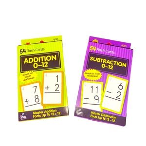 Bundle of 2 boxes of flash cards